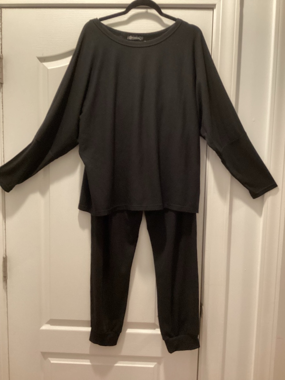 2-Piece Versatile Dolman Sleeve Pants & Track Joggers Set